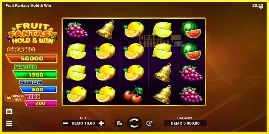 Riktiga pengar med en spelautomat Fruit Fantasy Hold & Win, bild 2