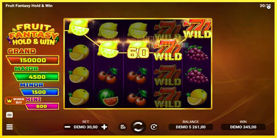 Riktiga pengar med en spelautomat Fruit Fantasy Hold & Win, bild 4