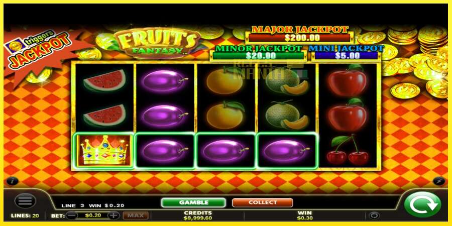 Riktiga pengar med en spelautomat Fruits Fantasy, bild 3