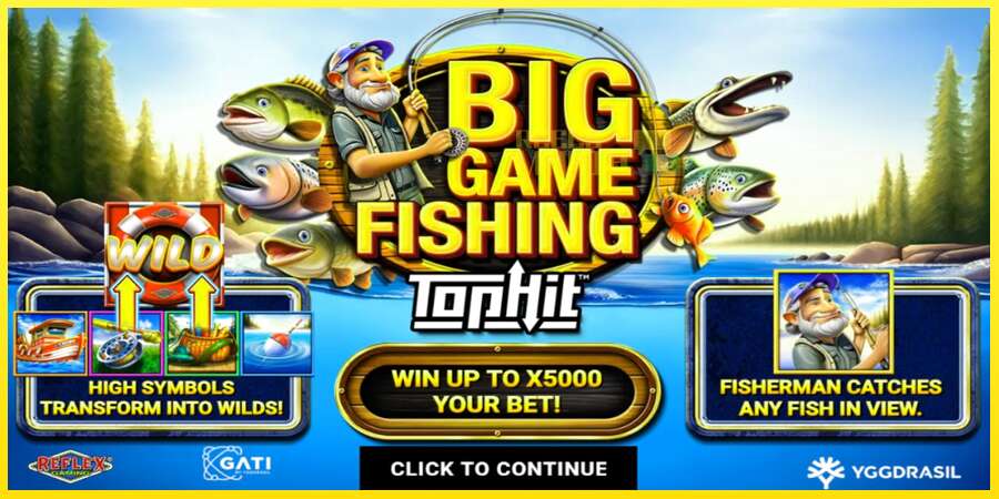 Riktiga pengar med en spelautomat Big Game Fishing, bild 1