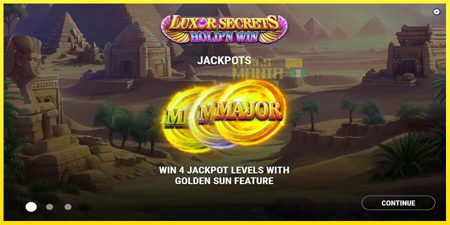 Riktiga pengar med en spelautomat Luxor Secrets Holdn Win, bild 1