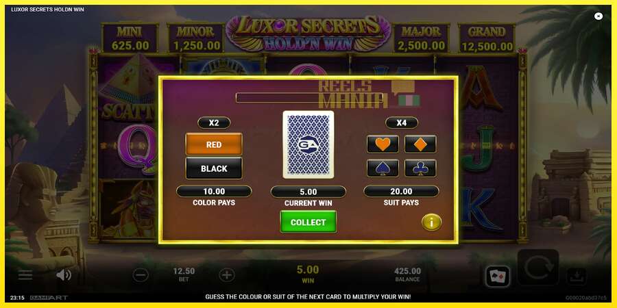 Riktiga pengar med en spelautomat Luxor Secrets Holdn Win, bild 4