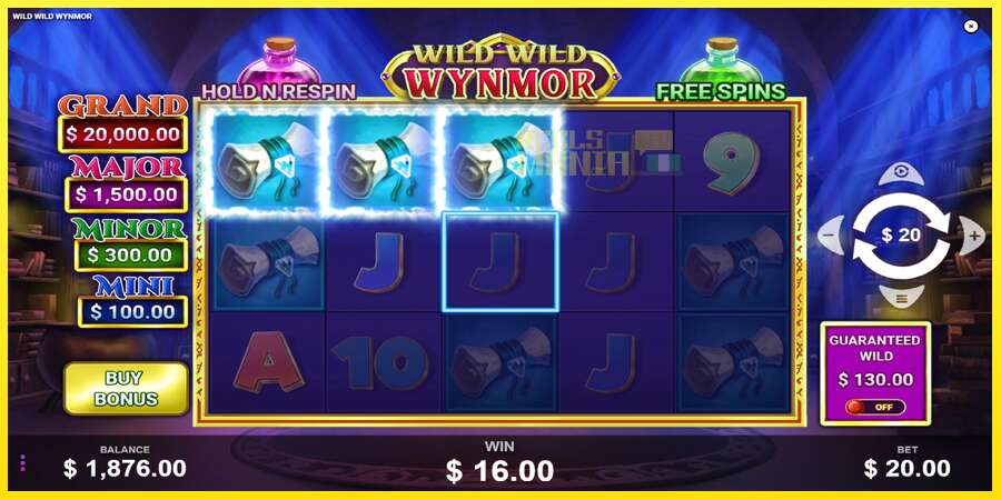 Riktiga pengar med en spelautomat Wild Wild Wynmor, bild 3