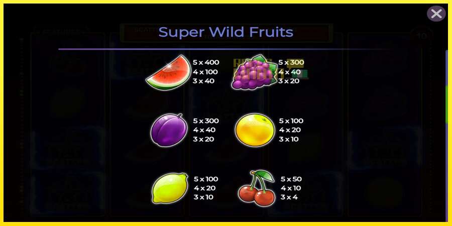 Riktiga pengar med en spelautomat Super Wild Fruits, bild 4