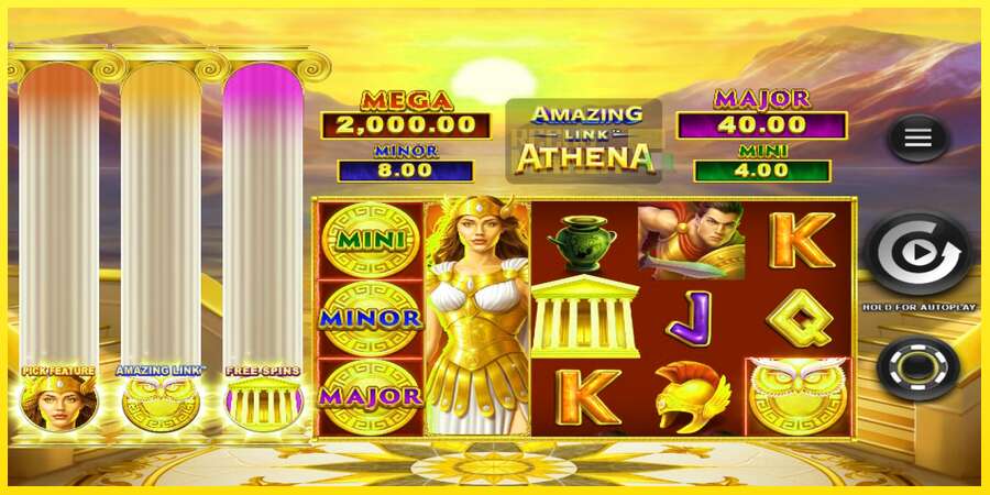 Riktiga pengar med en spelautomat Amazing Link Athena, bild 1