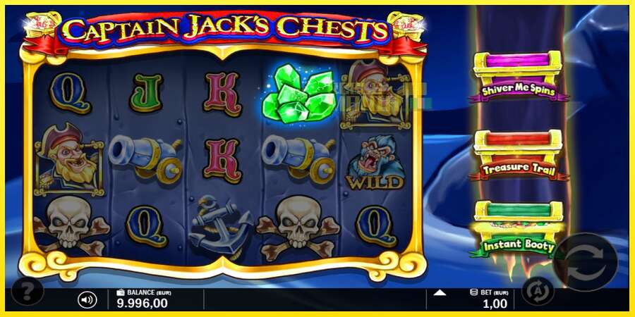 Riktiga pengar med en spelautomat Captain Jacks Chests, bild 4