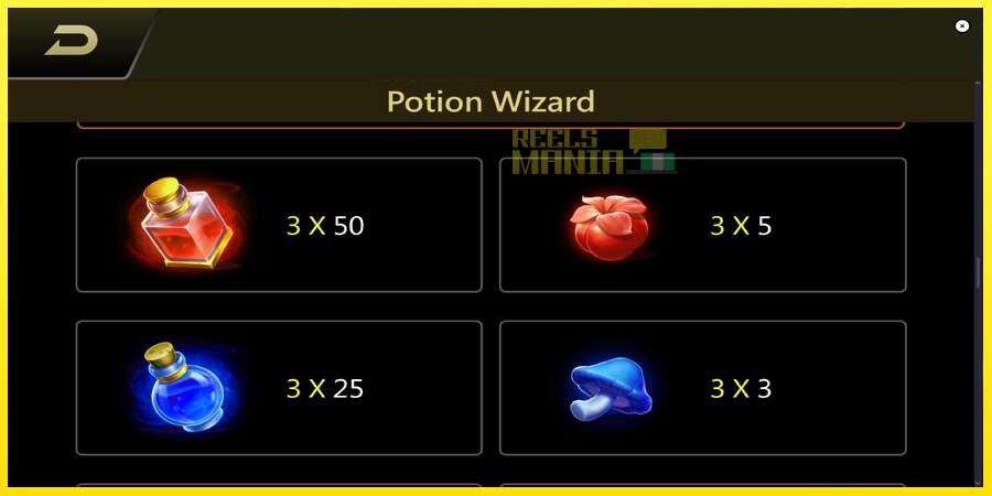 Riktiga pengar med en spelautomat Potion Wizard, bild 6