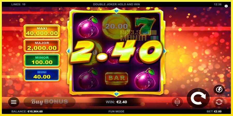 Riktiga pengar med en spelautomat Double Joker Hold and Win, bild 3