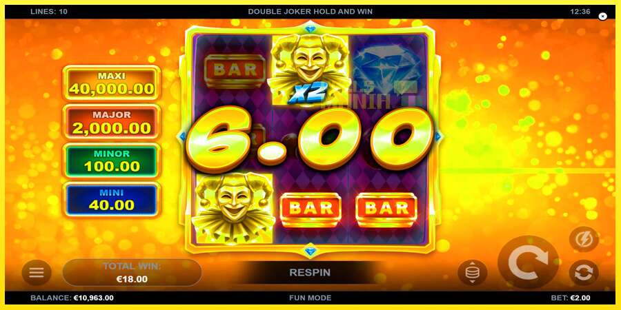 Riktiga pengar med en spelautomat Double Joker Hold and Win, bild 5