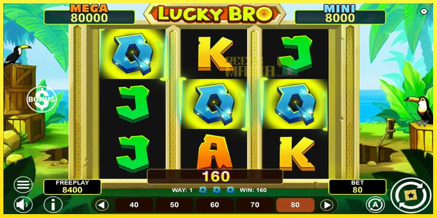 Riktiga pengar med en spelautomat Lucky Bro Hold & Win, bild 4