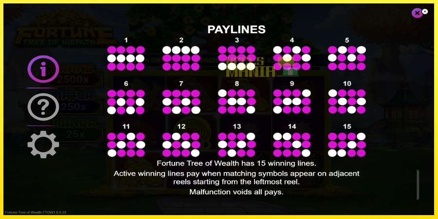 Riktiga pengar med en spelautomat Fortune Tree of Wealth, bild 7