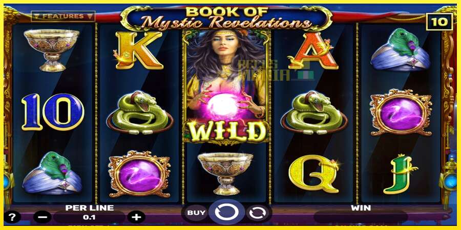 Riktiga pengar med en spelautomat Book of Mystic Revelations, bild 1