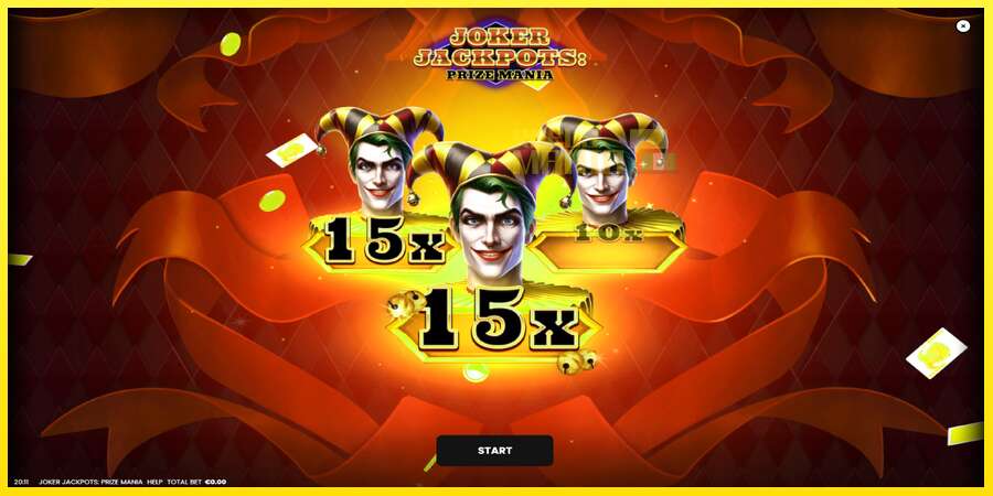 Riktiga pengar med en spelautomat Joker Jackpots: Prize Mania, bild 1