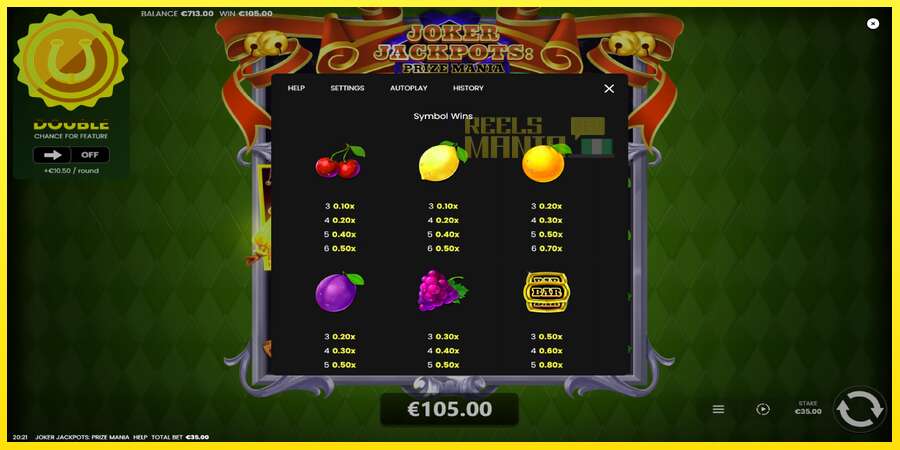 Riktiga pengar med en spelautomat Joker Jackpots: Prize Mania, bild 5