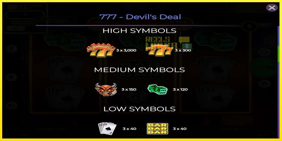 Riktiga pengar med en spelautomat 777 Devils Deal, bild 5