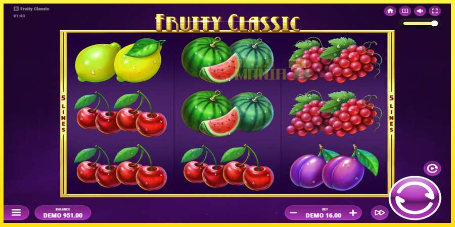 Riktiga pengar med en spelautomat Fruity Classic, bild 1