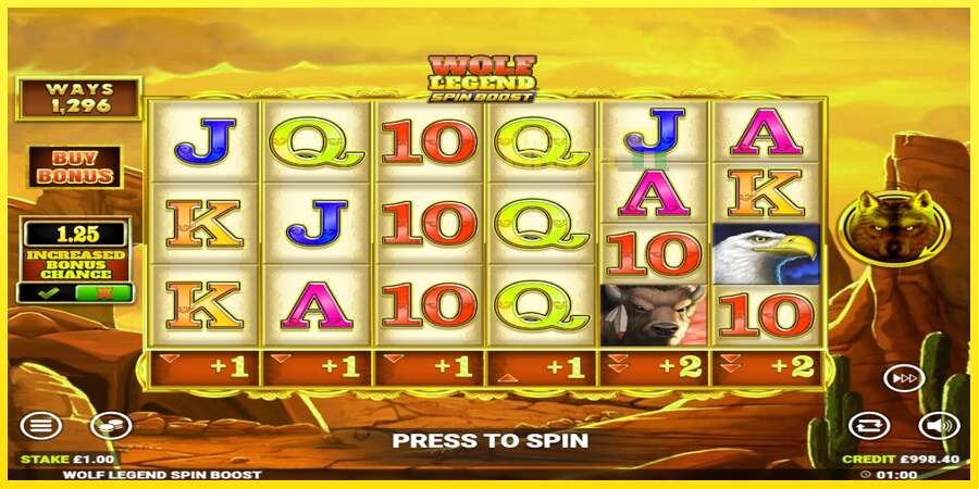 Riktiga pengar med en spelautomat Wolf Legend Spin Boost, bild 2