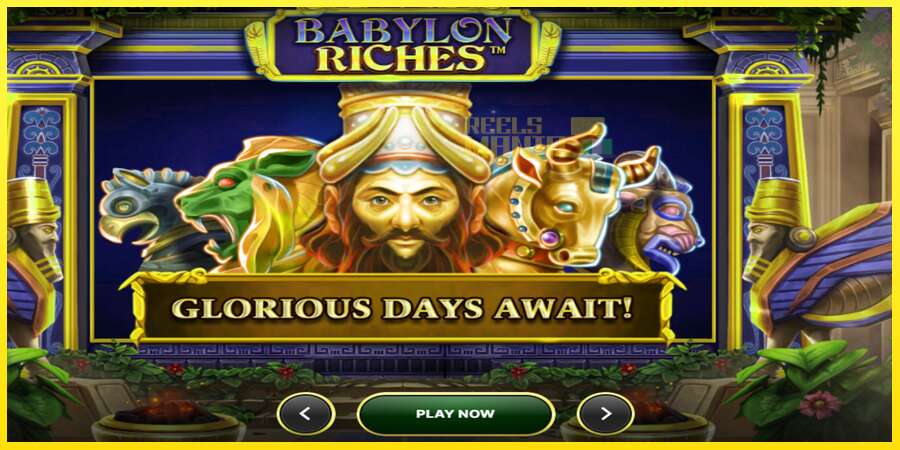 Riktiga pengar med en spelautomat Babylon Riches, bild 1