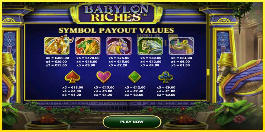 Riktiga pengar med en spelautomat Babylon Riches, bild 6