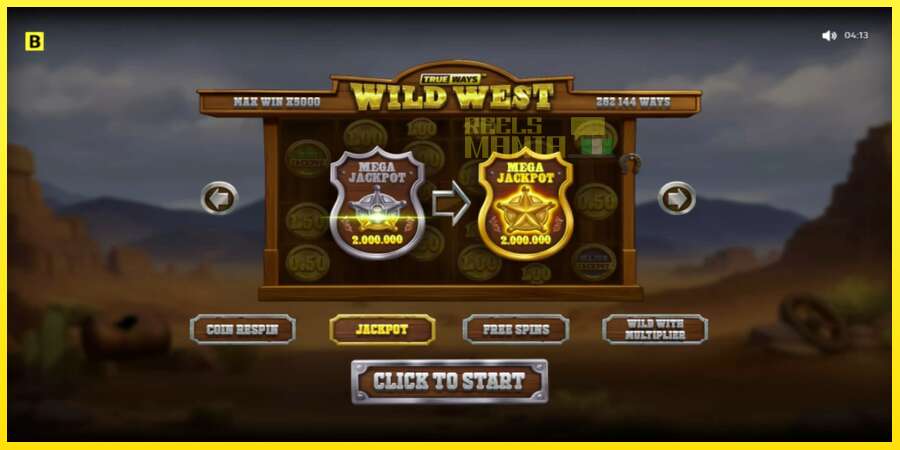 Riktiga pengar med en spelautomat Wild West Trueways, bild 1