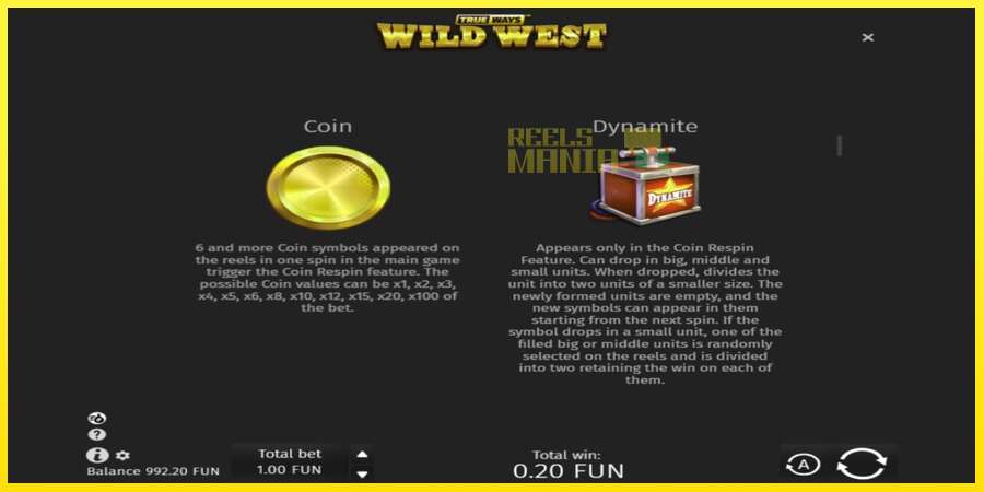 Riktiga pengar med en spelautomat Wild West Trueways, bild 5