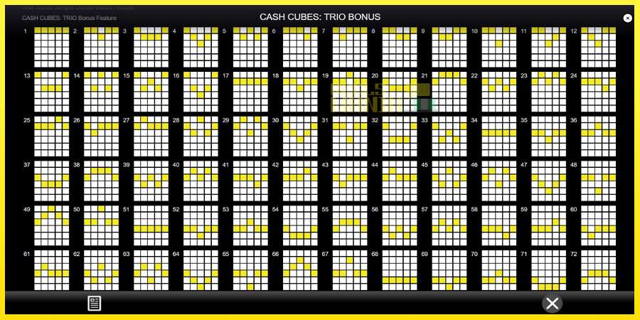 Riktiga pengar med en spelautomat Cash Cubes: Trio Bonus, bild 7