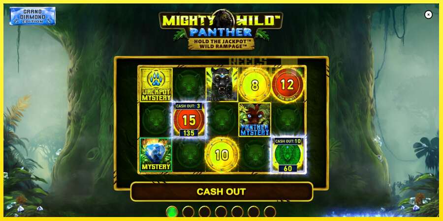 Riktiga pengar med en spelautomat Mighty Wild: Panther Grand Diamond Edition, bild 1