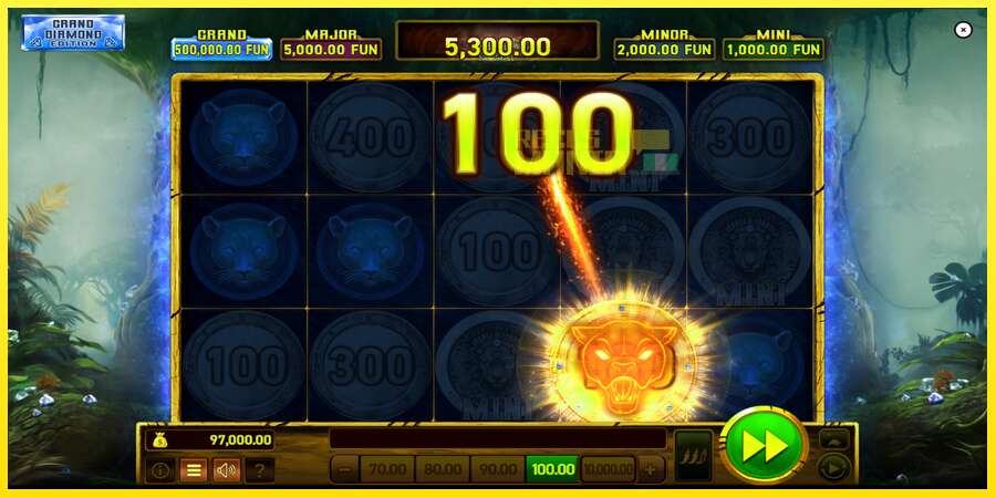 Riktiga pengar med en spelautomat Mighty Wild: Panther Grand Diamond Edition, bild 6