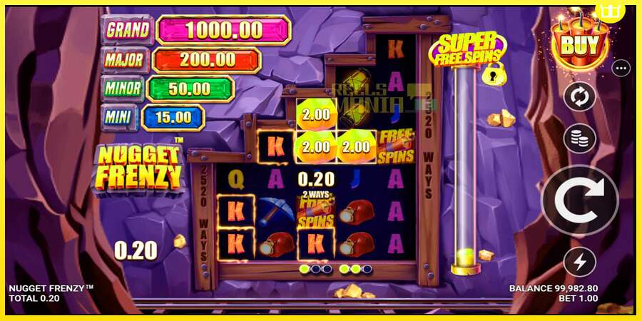 Riktiga pengar med en spelautomat Nugget Frenzy, bild 3