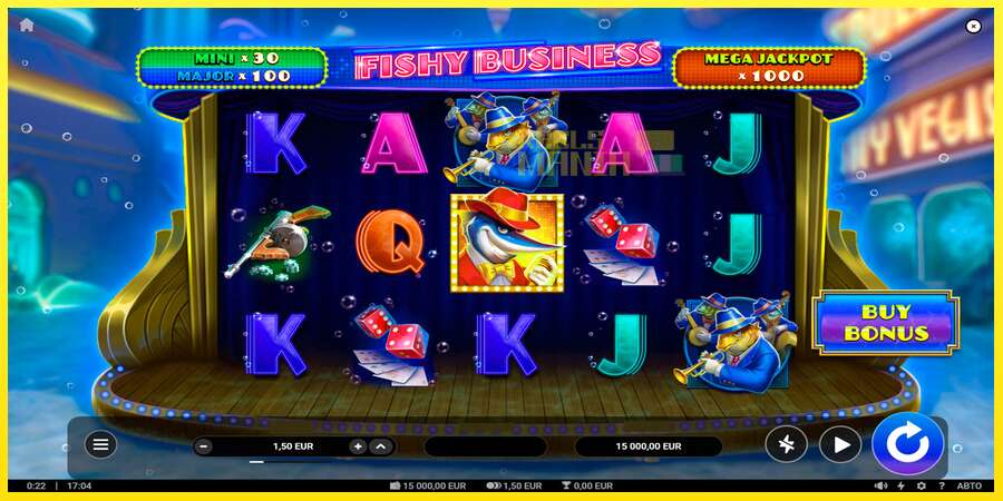 Riktiga pengar med en spelautomat Fishy Business, bild 1