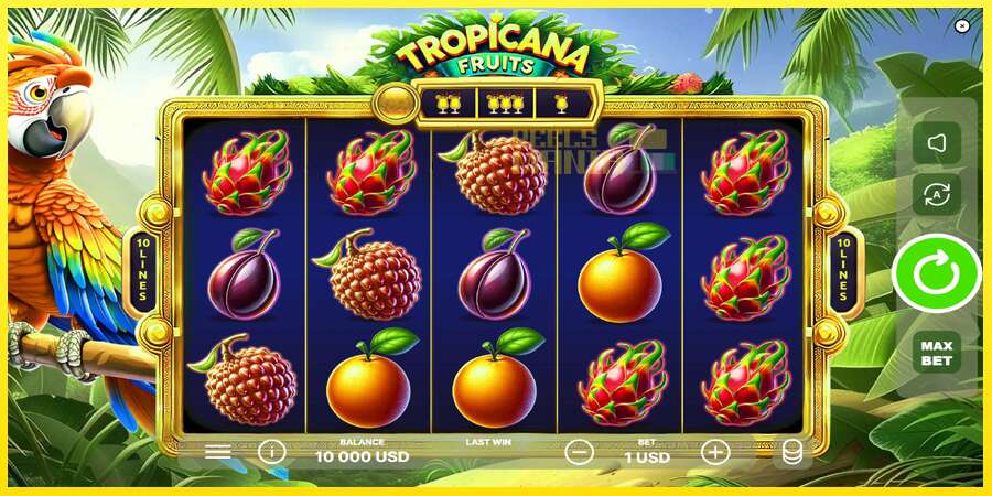 Riktiga pengar med en spelautomat Tropicana Fruits, bild 2