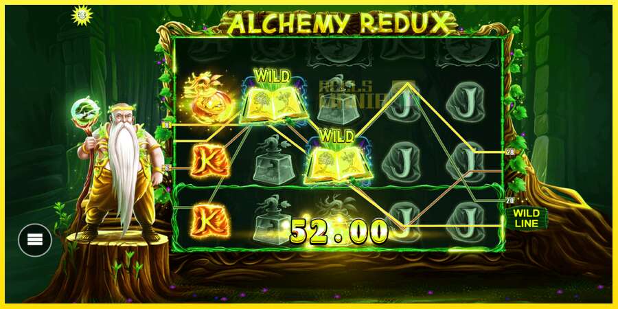 Riktiga pengar med en spelautomat Alchemy Redux, bild 5