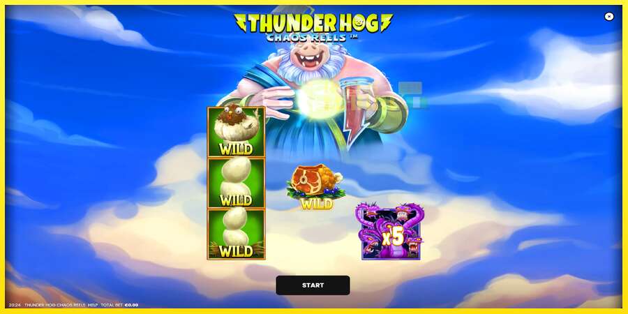 Riktiga pengar med en spelautomat Thunder Hog Chaos Reels, bild 1