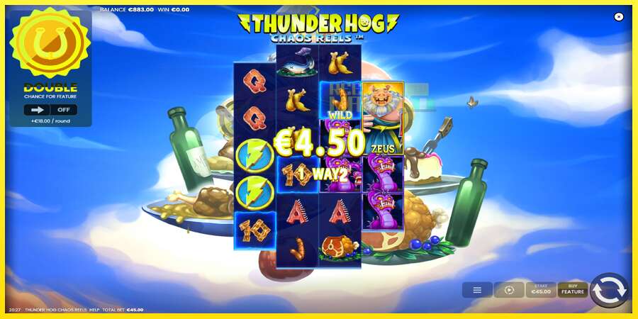 Riktiga pengar med en spelautomat Thunder Hog Chaos Reels, bild 4