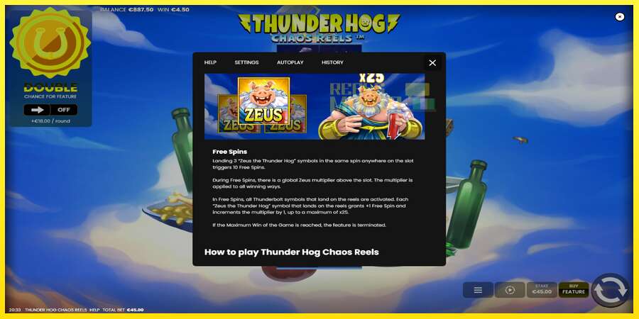 Riktiga pengar med en spelautomat Thunder Hog Chaos Reels, bild 7