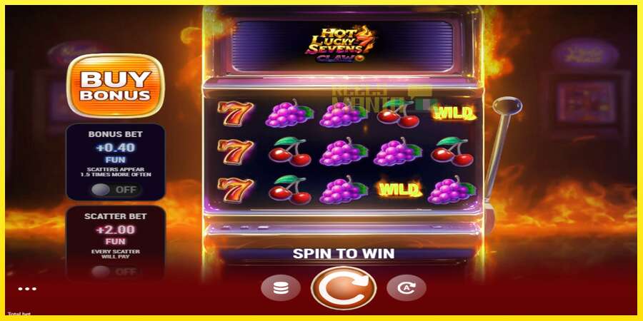 Riktiga pengar med en spelautomat Hot Lucky Sevens Claw, bild 1