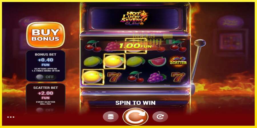 Riktiga pengar med en spelautomat Hot Lucky Sevens Claw, bild 2