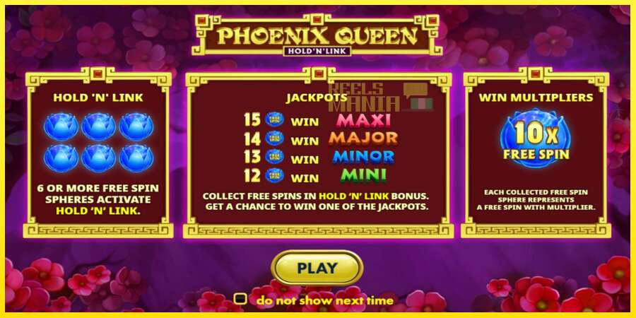 Riktiga pengar med en spelautomat Phoenix Queen Hold N Link, bild 1