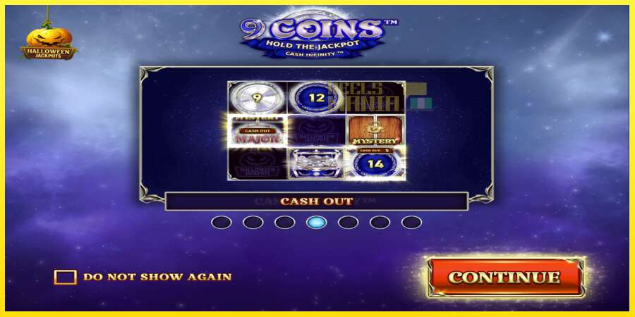 Riktiga pengar med en spelautomat 9 Coins Grand Platinum Edition Halloween Jackpot, bild 1