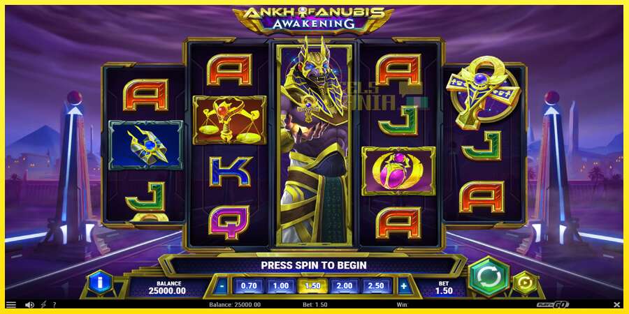 Riktiga pengar med en spelautomat Ankh of Anubis Awakening, bild 2