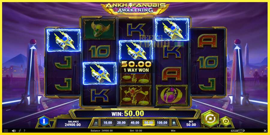 Riktiga pengar med en spelautomat Ankh of Anubis Awakening, bild 3