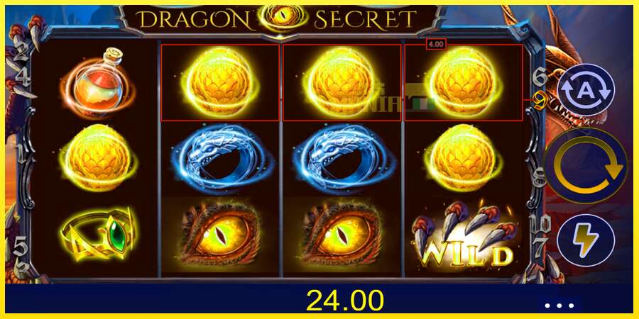 Riktiga pengar med en spelautomat Dragon Secret, bild 2