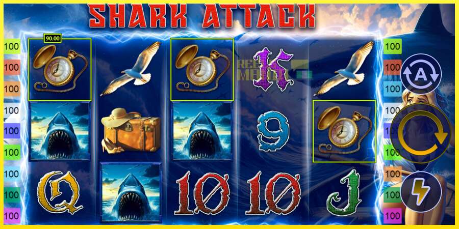 Riktiga pengar med en spelautomat Shark Attack, bild 3