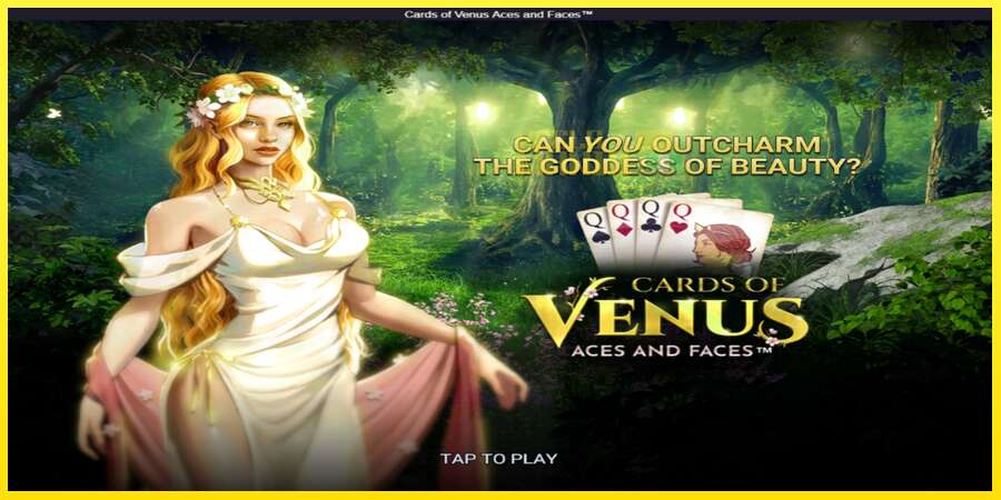 Riktiga pengar med en spelautomat Cards of Venus Aces and Faces, bild 1