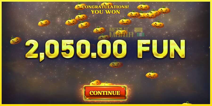 Riktiga pengar med en spelautomat 36 Coins Halloween Jackpots, bild 3