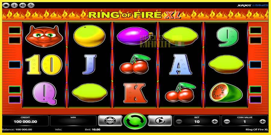 Riktiga pengar med en spelautomat Ring of Fire XL, bild 1