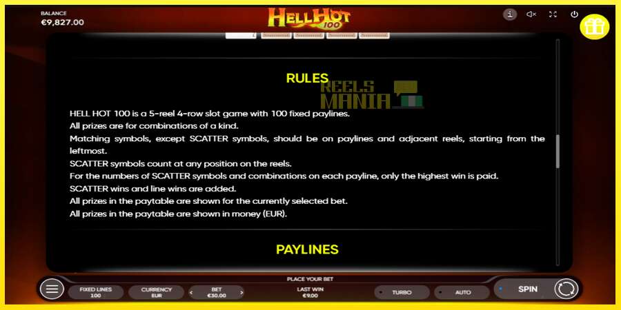 Riktiga pengar med en spelautomat Hell Hot 100, bild 4