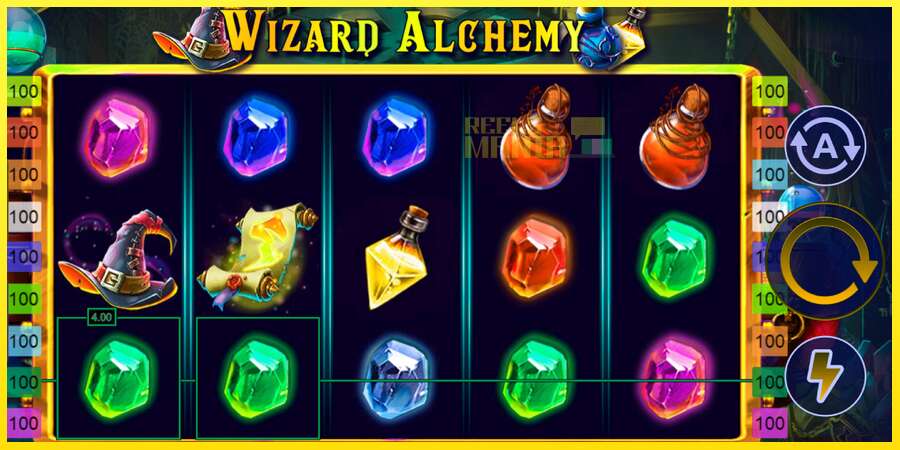 Riktiga pengar med en spelautomat Wizard Alchemy, bild 3