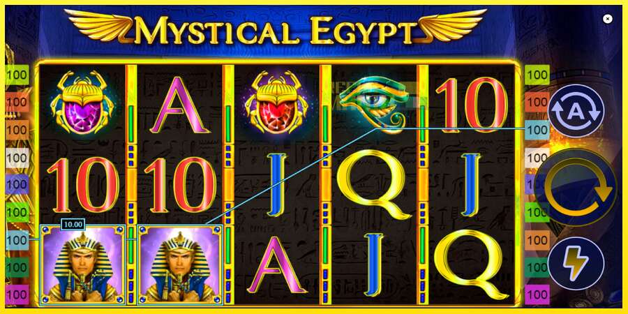 Riktiga pengar med en spelautomat Mystical Egypt, bild 3