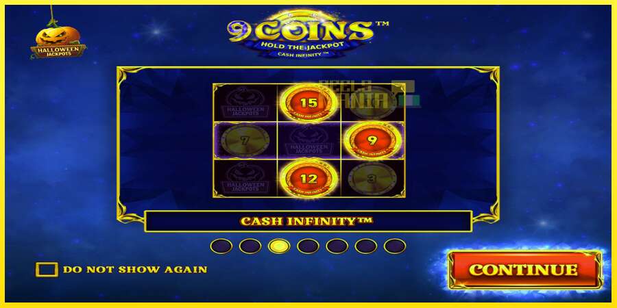 Riktiga pengar med en spelautomat 9 Coins Grand Diamond Edition Halloween Jackpots, bild 1